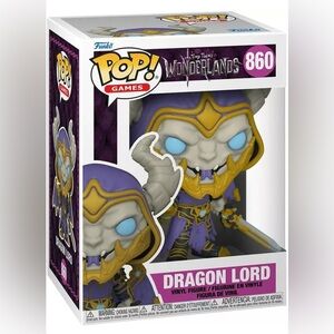 Funko Pop Games Tiny Tinas Wonderlands Dragon Lord Vinyl Figure
